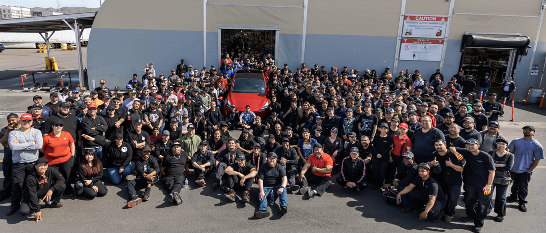 Tesla Fremont Factory 10-Year Anniversary - The Path from Zero to a Million EVs