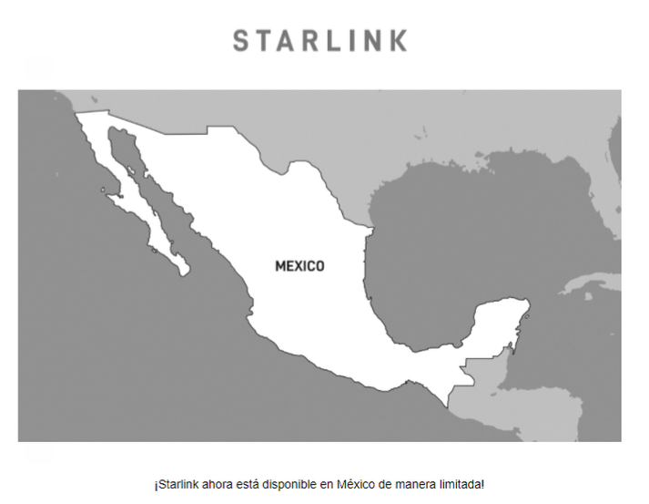 SpaceX Starlink Internet Is Now Available In Mexico
