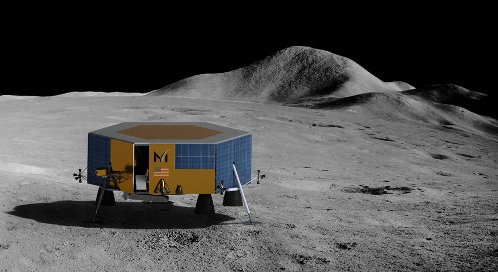 SpaceX will launch Masten Lander carrying NASA payloads to the Moon