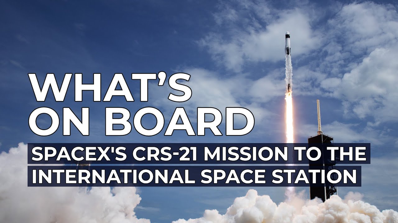 SpaceX will soon launch cargo to the Space Station -Find out what's on board Dragon!