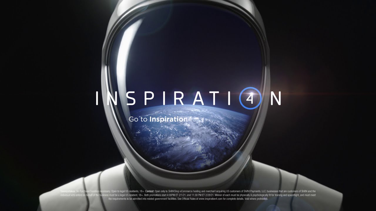 SpaceX 'Inspiration4' Advertisement will Invite Super Bowl LV viewers on the first All-Civilian Mission to Space
