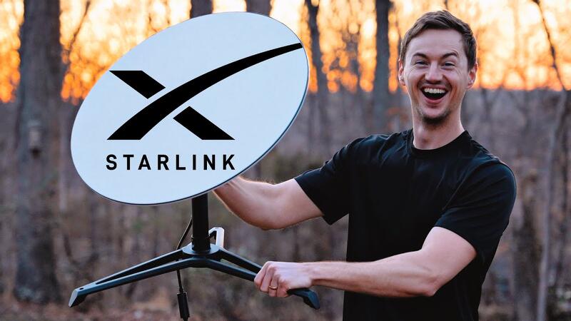 YouTuber Andy Slye Reviews SpaceX Starlink Internet [VIDEO]