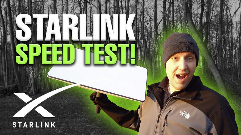 SpaceX Starlink User Receives The New Rectangular Antenna & Conducts Internet Speed Test - Unboxing Video