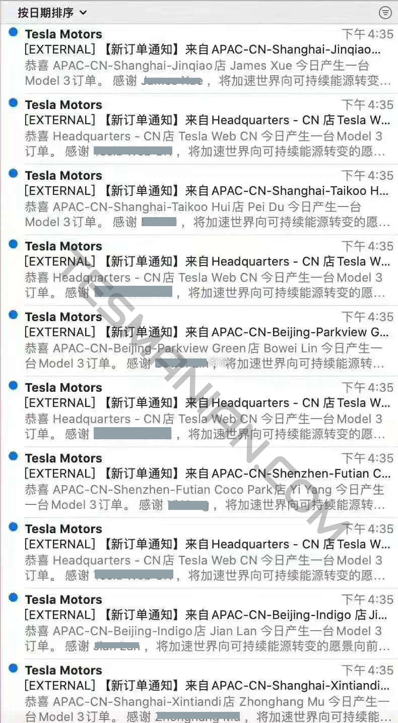 Tesla Giga 3 Shanghai China-Made Model 3 Order Skyrocket, 10 Orders in 1 minute