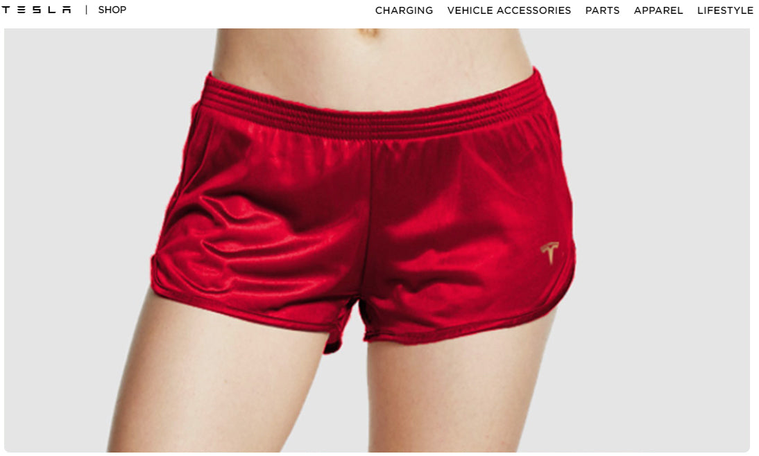 Tesla CEO Elon Musk Introduces Limited Edition Short Shorts For $69.420