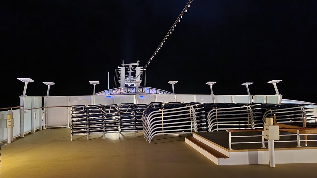 Norwegian Cruise Line equips a ship with SpaceX Starlink user terminals