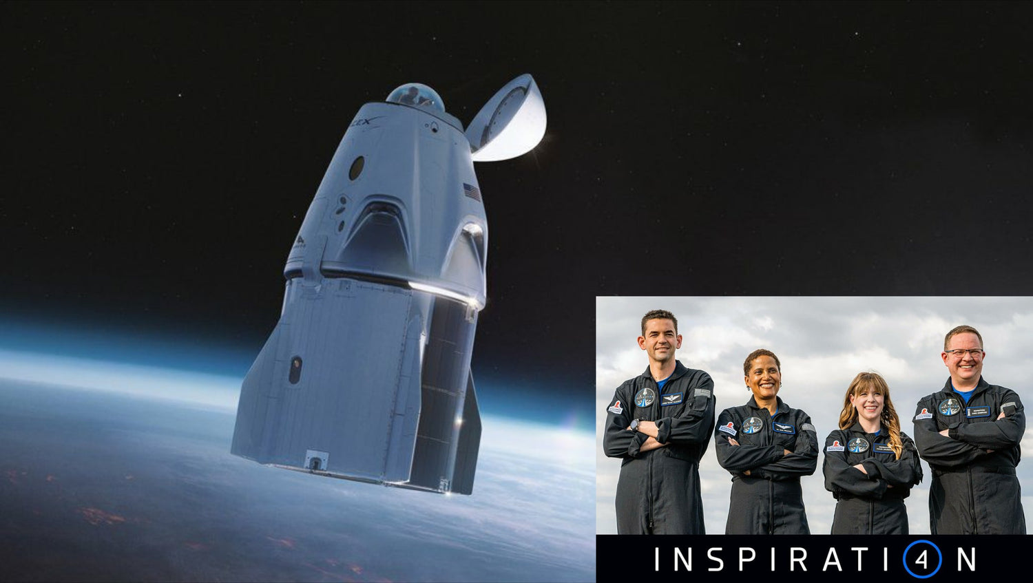 SpaceX's Inspiration4 Crew Will Launch Atop A Previously-Flown Falcon 9 & Crew Dragon