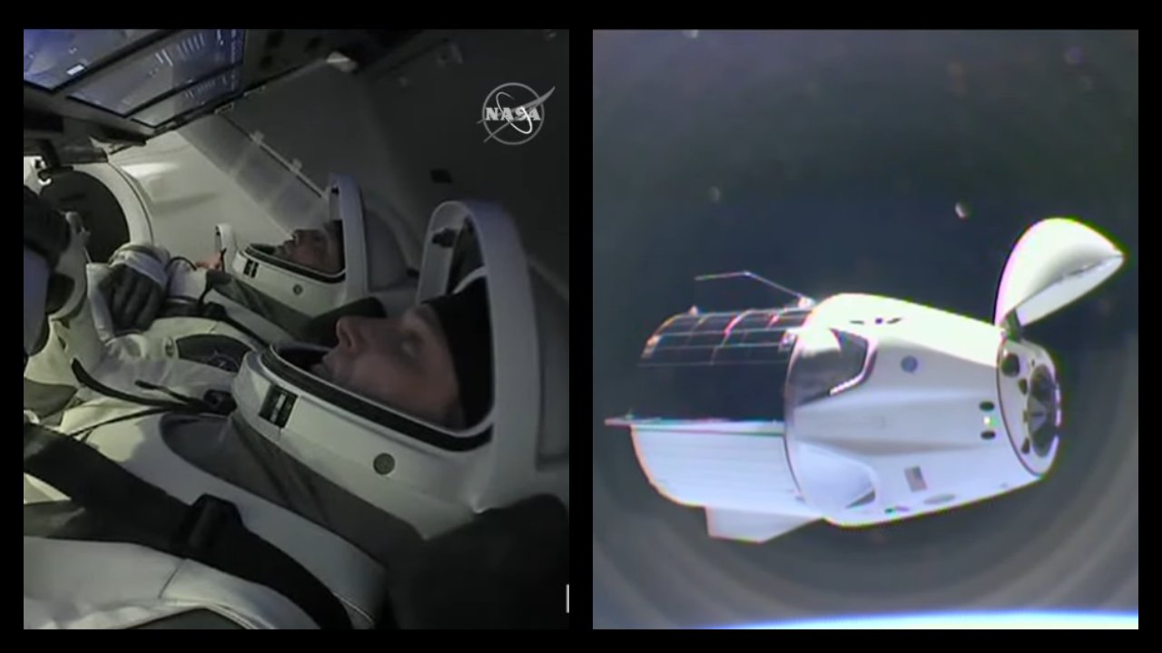 SpaceX Crew-1 Astronauts Complete First-Ever Crew Dragon Port Relocation At The Space Station