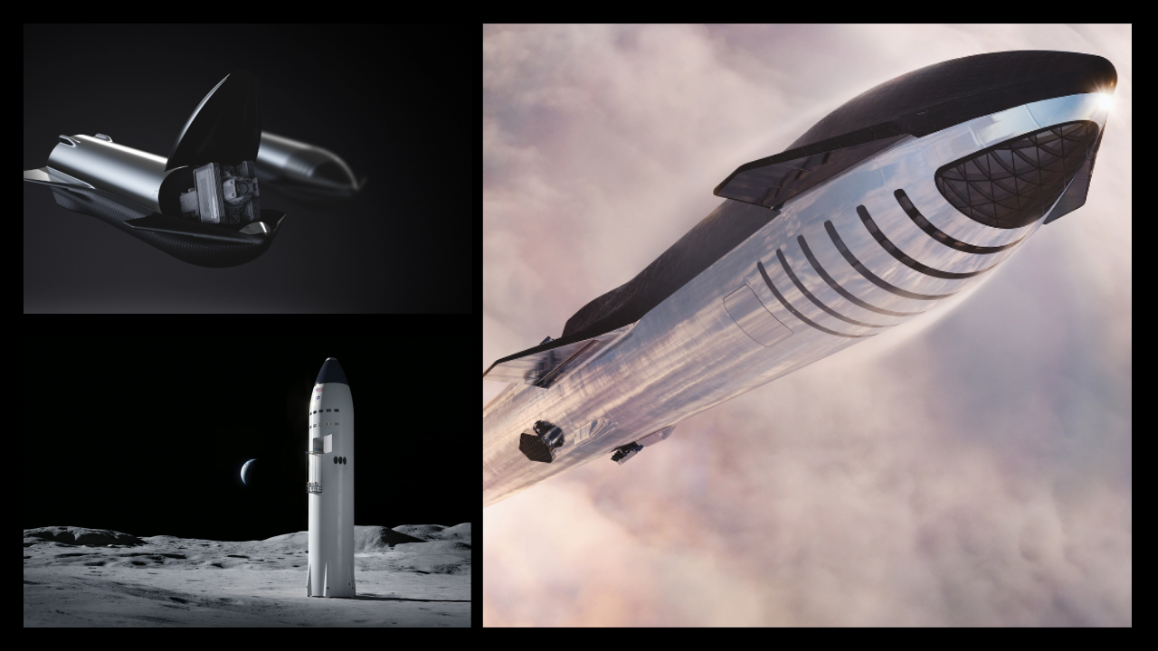 SpaceX will develop Starship variants for Crew, Cargo, Moon, and Mars