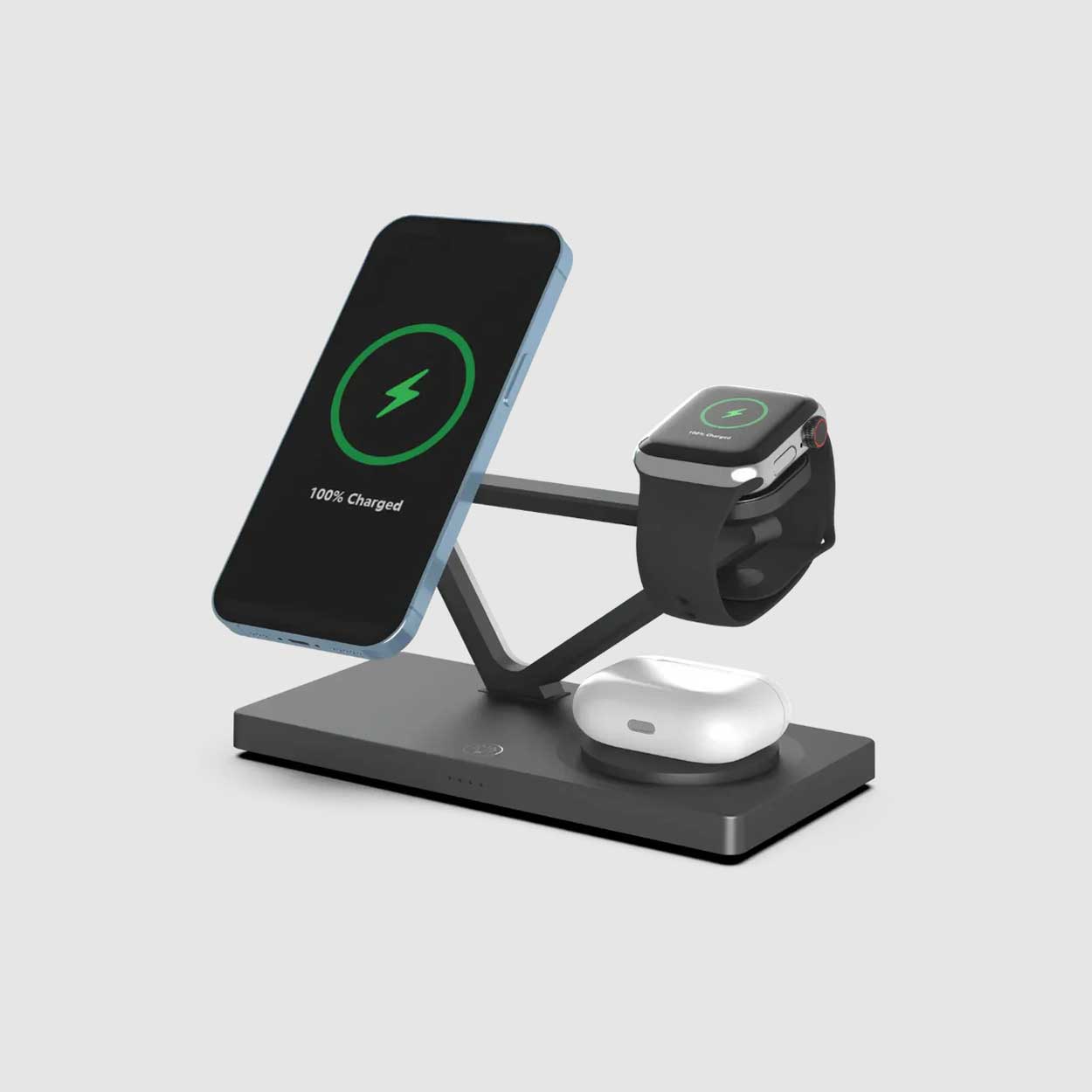 3-in-1 Magnetic Wireless Charging Station - VS3 - 3
