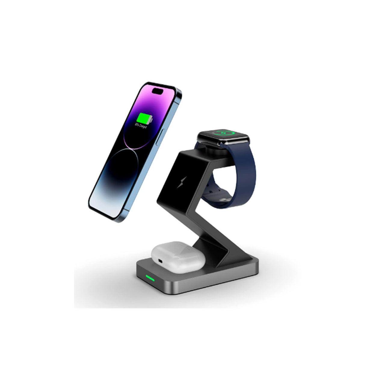 3-in-1 Magnetic 15W Wireless Charging Station - VS7 - 2
