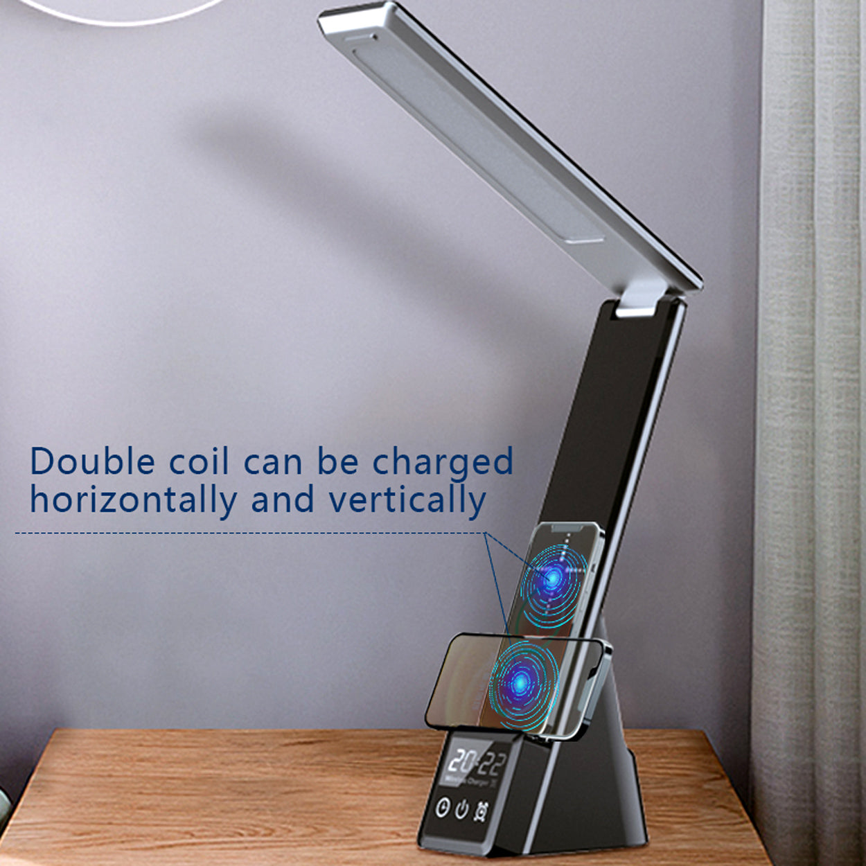 Magnetic Wireless Charging Station Table Lamp - 4