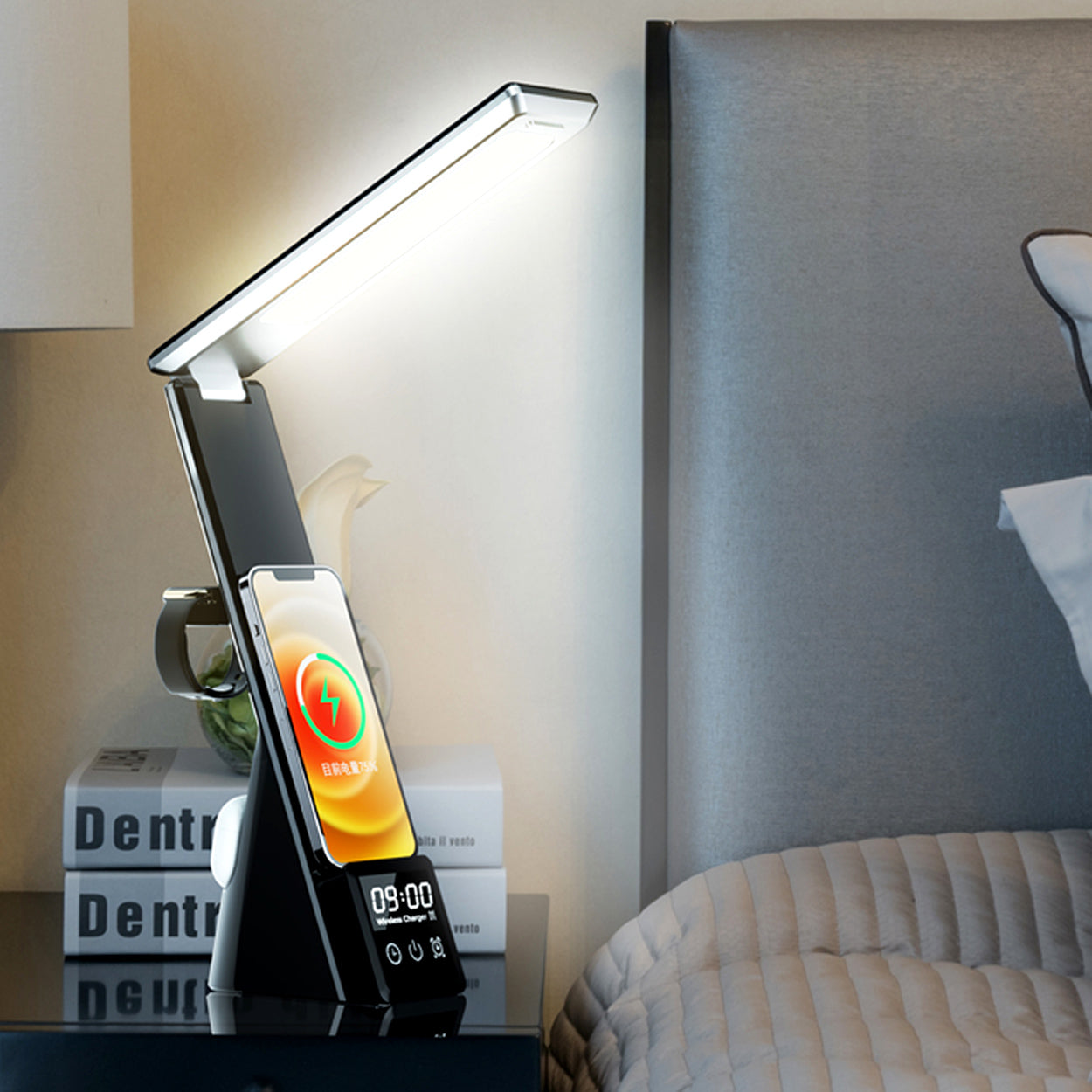 Magnetic Wireless Charging Station Table Lamp - 5