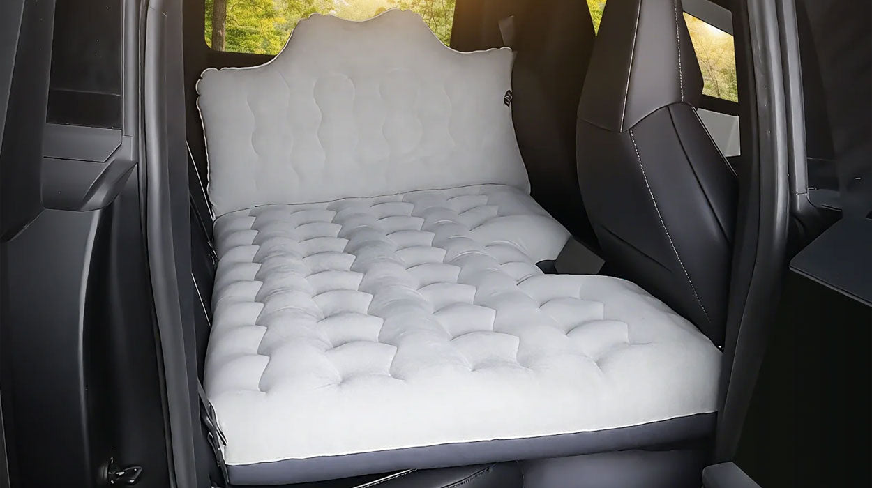 Tesla Cybertruck Rear Seat Inflatable Mattress - 2