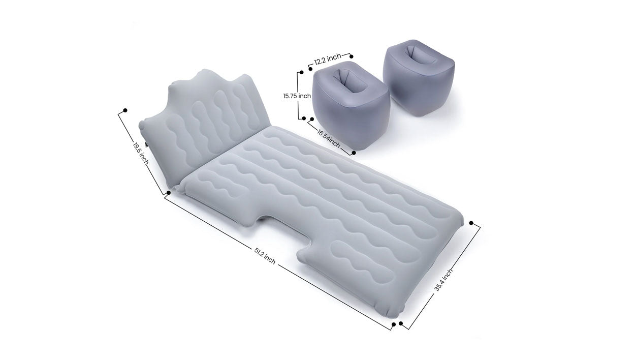 Tesla Cybertruck Rear Seat Inflatable Mattress - 4
