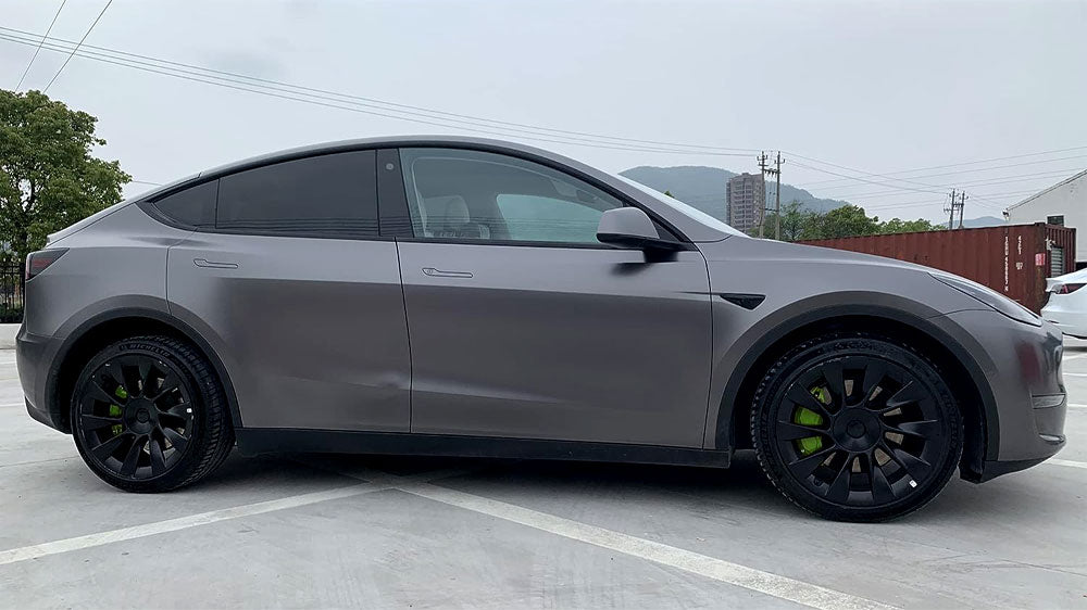 Tesla Model Y Brake Caliper Covers - Green - 5