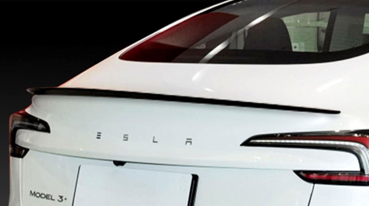 2024 Tesla Model 3 Highland Rear Trunk Spoiler - 4