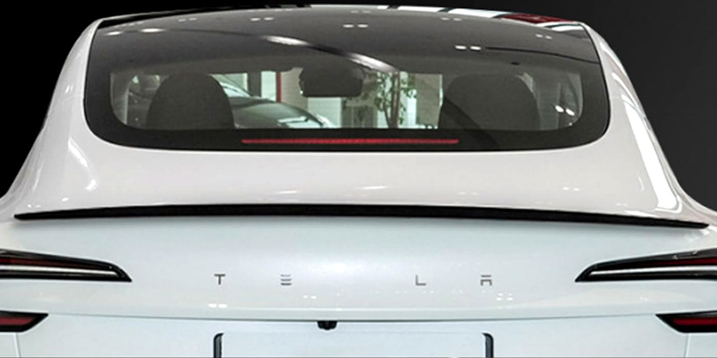 2024 Tesla Model 3 Highland Rear Trunk Spoiler - 5
