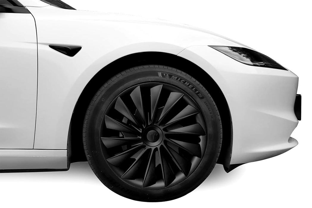 2024 Tesla Model 3 Highland Wheel Covers Hub Caps (18 in) - Blade - 2