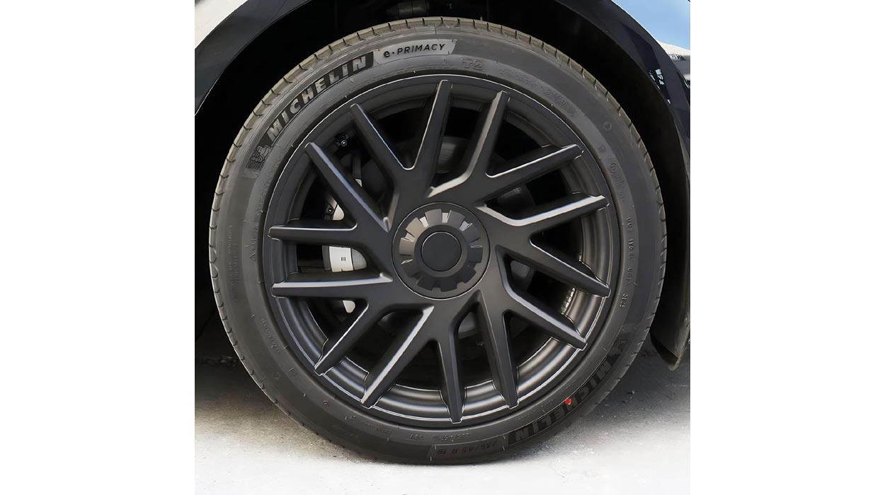 2024 Tesla Model 3 Highland Wheel Covers Hub Caps (18 in) - Original Style - 4