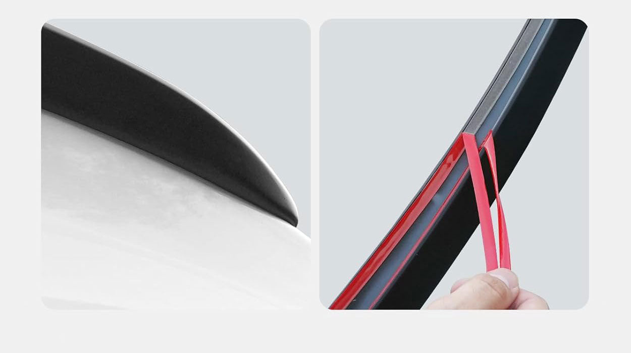 2025-2026 Tesla Model Y Juniper Rear Trunk Spoiler - Matte Black - 5