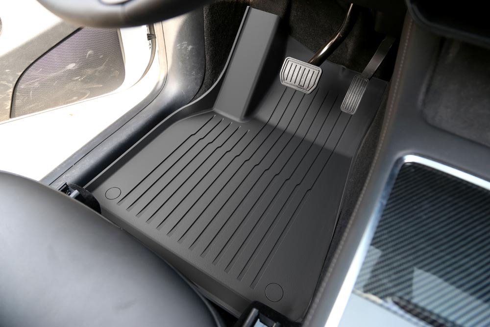 Tesla Model Y Floor Mats Interior Liners (5 or 7 Seater) - Version SLP - Driver Side