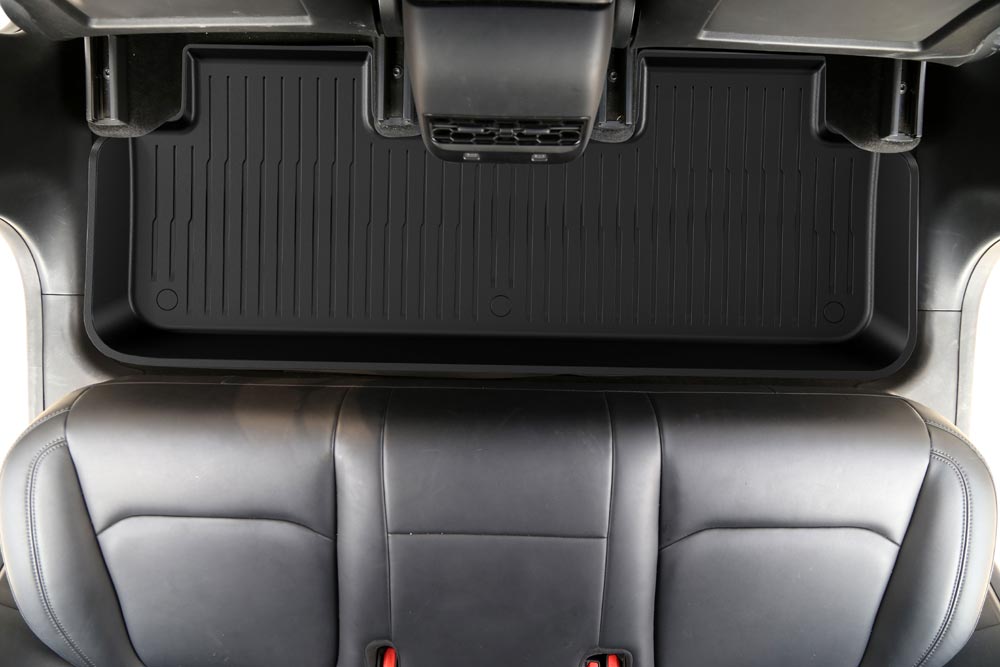 Tesla Model Y Floor Mats Interior Liners (5 or 7 Seater) - Version SLP - Rear Seat