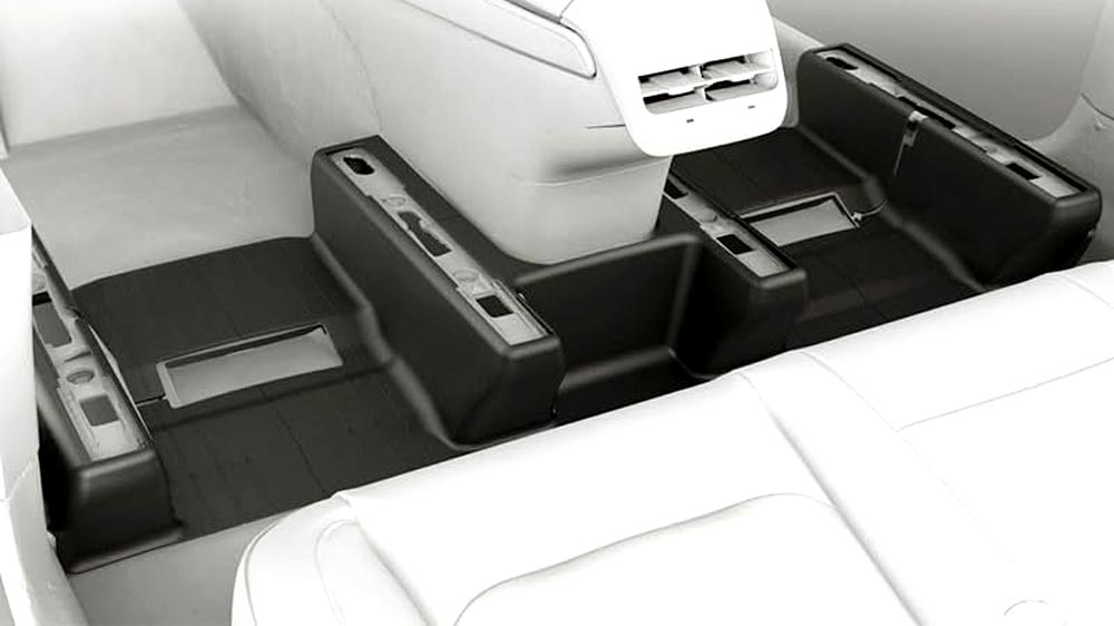 Tesla Model Y Front Under Seat Mat (5 or 7 Seater) - 4