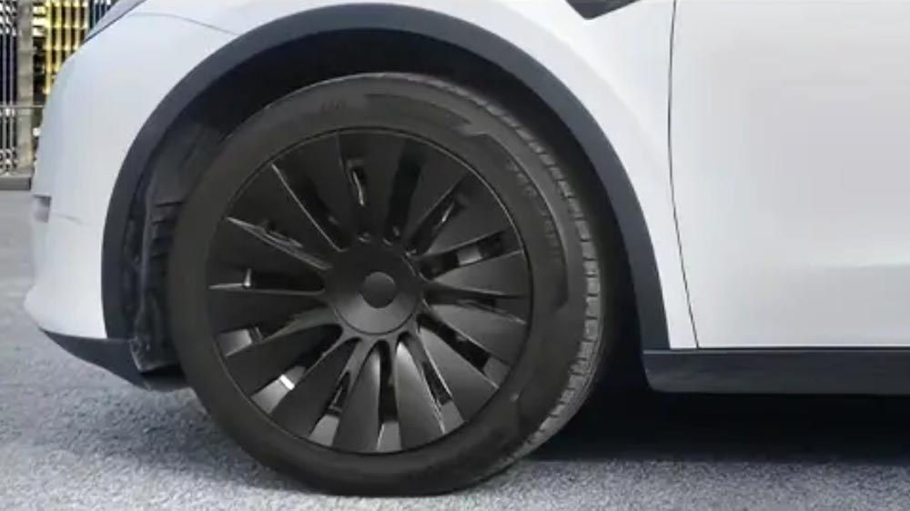 Tesla Model Y Wheel Covers Hub Caps (19 in) - 14 Spokes - 7