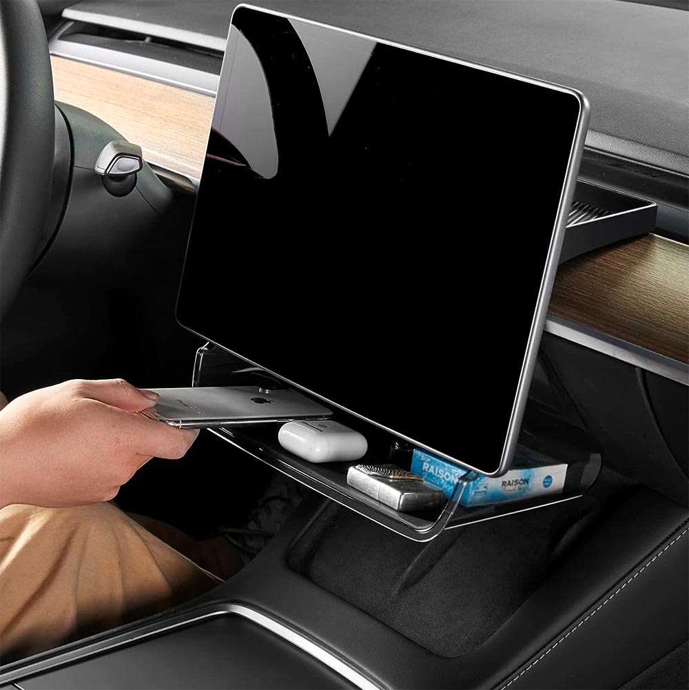 Tesla Model Y & Model 3 Under Screen Storage Tray