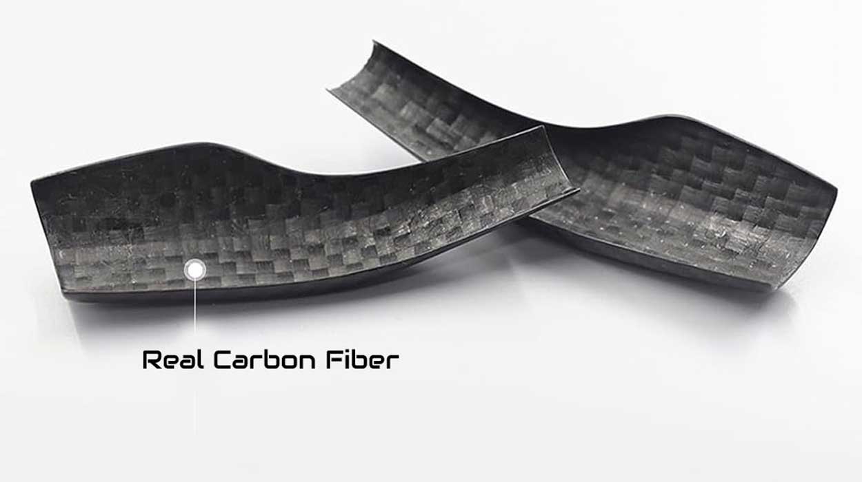 Tesla Model Y & Model 3 Carbon Fiber Stalk Covers - 4