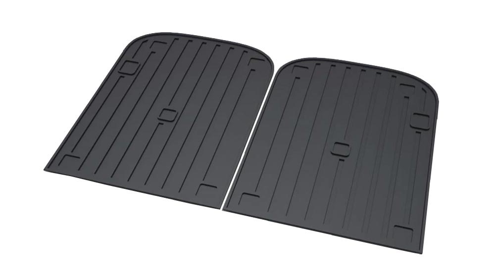 2021-2024 Tesla Model X Third Row Seats Back Cover Mats (6 or 7 Seater) - 2