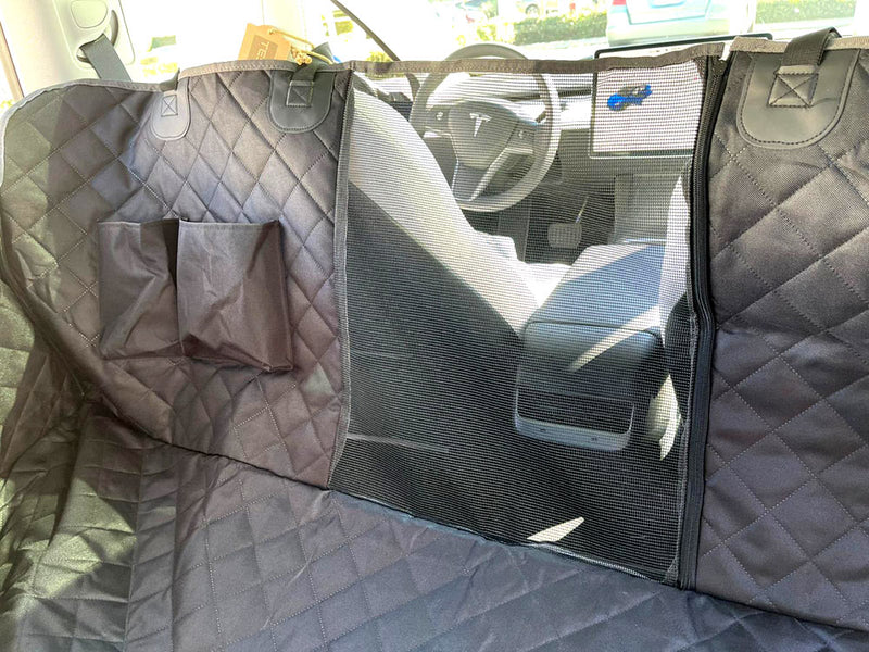 Pets Dog Seat Cover for Tesla Model Y & Model 3 TESMANIAN
