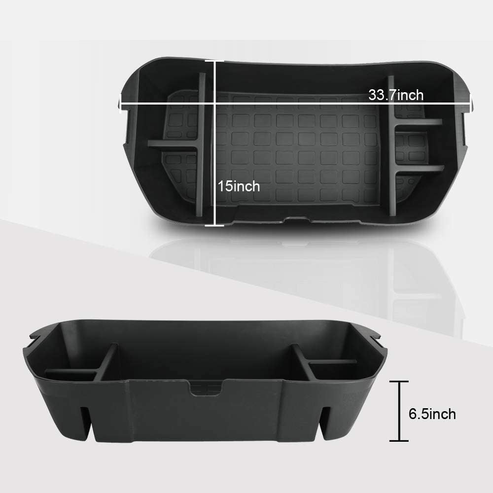 FanpBow Fit Tesla Model Y 2023-2020 Rear Storage Box Organizer