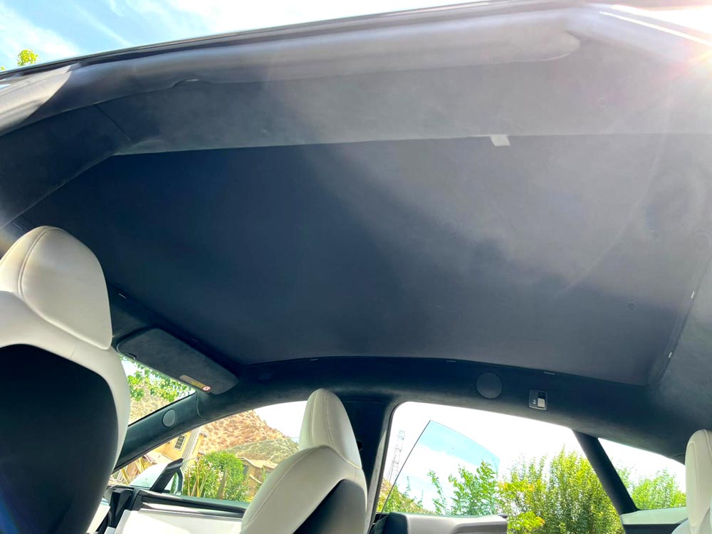 2021-2023 Tesla Model S Glass Roof Sunshade - 3