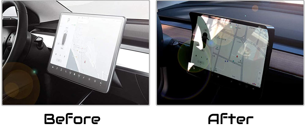 Best center console screen protectors for Tesla