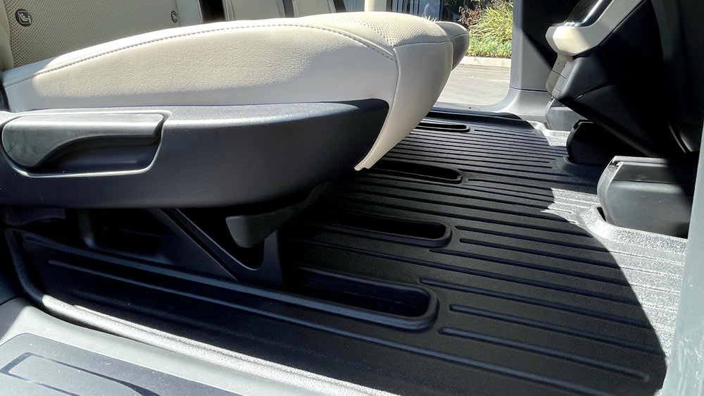 2022-2023 Tesla Model X Floor Mats Interior Liners (7 Seater) - Rear Seat - 1