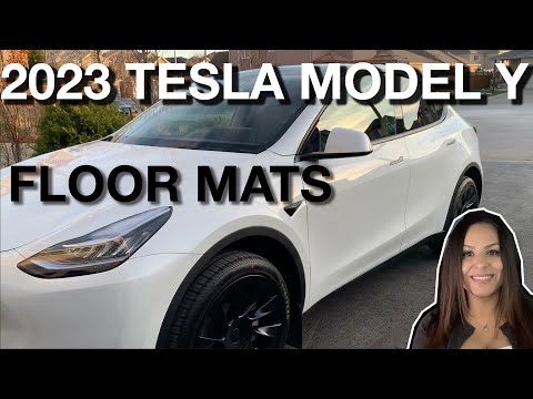 2020-2021 Tesla Model Y Allwetter-Innenraummatten Hochwandig Fußmatten