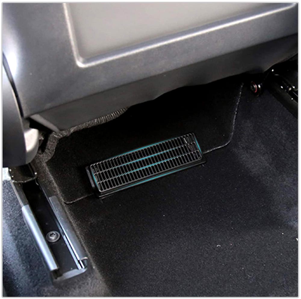 TAPTES® Rear Air Vent Cover for Tesla Model 3 Model Y, Alcantara Rear Air  Vent Cover